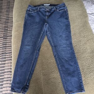 Torrid Dark Blue Skinny Jeans